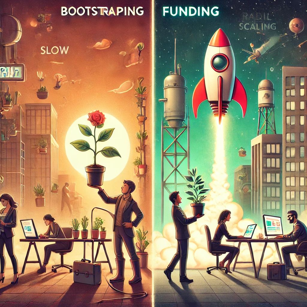 Bootstrapping vs Funding: Choosing the Right Path for Your Startup