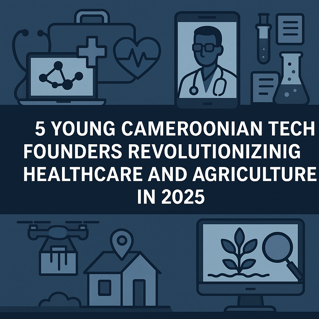 5 Young Cameroonian Tech Founders Revolutionizing Healthcare and Agriculture in 2025